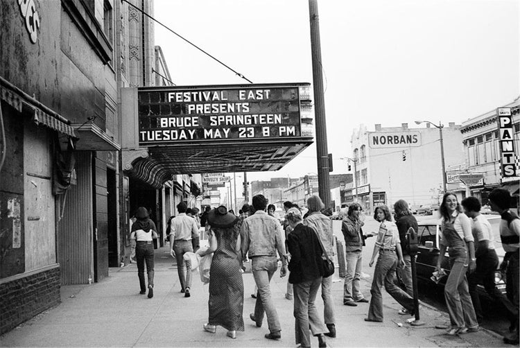 Misspelled Bruce Springsteen Marquee, 1978 - Morrison Hotel Gallery