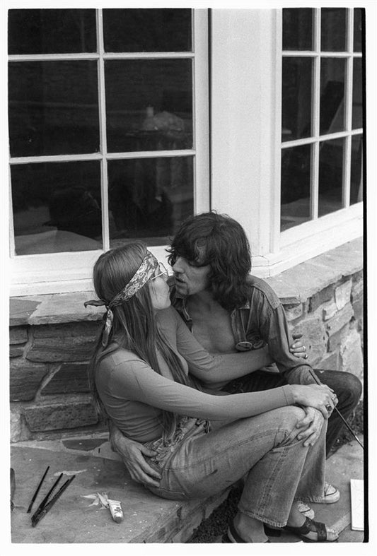 Joni Mitchell & Graham Nash at Peter Tork's, 1969 - Morrison Hotel Gallery