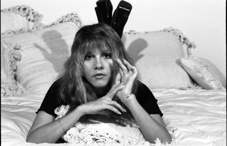 Stevie Nicks, At Her Home in the Hills, Feet Up, Los Angeles, CA, 1977 - Morrison Hotel Gallery