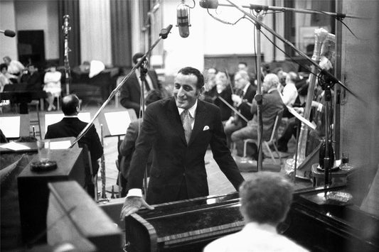 Tony Bennett Recording at Columbia Studios, NYC - Morrison Hotel Gallery
