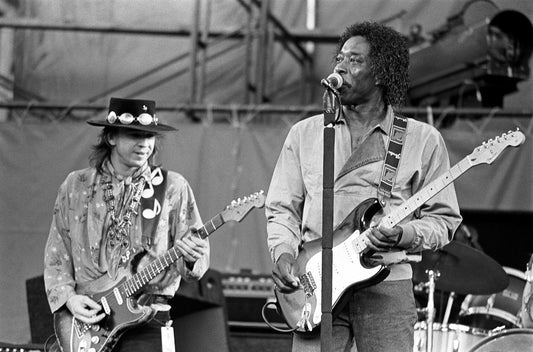 Stevie Ray Vaughan and Buddy Guy, New York City 1983 - Morrison Hotel Gallery